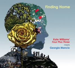 Finding Home cover art. Kate Williams_Georgia Mancio